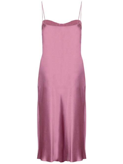 Abito donna satinato rosa scuro Alberta Ferretti | AF044801190189